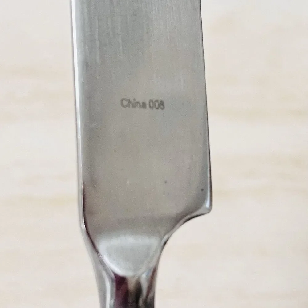 3pc HAMPTON SILVERSMITHS HSV31 Dinner Knife 9 1/8” Stainless Satin Frosted 18/8